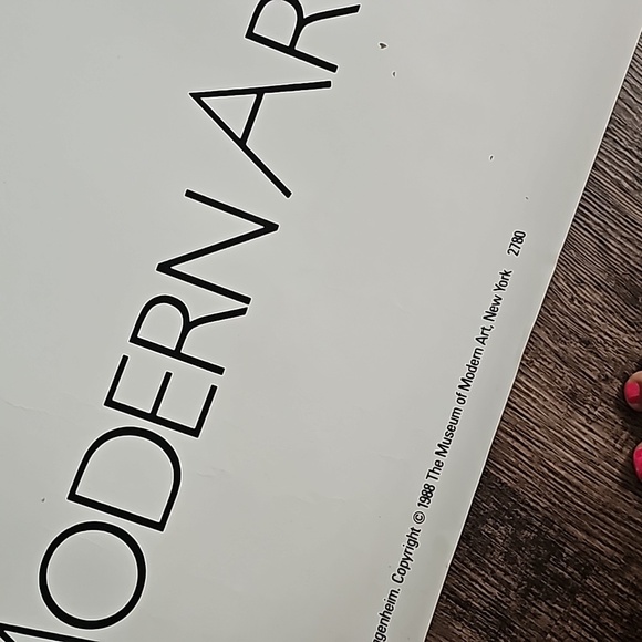 VTG Museum Print GIRL BEFORE A MIRROR by Pablo Picasso Printed in the U.S.A 1988 - Picture 7 of 14